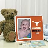 Texas Longhorns Burnt Orange Born To Be Ceramic Picture Frame