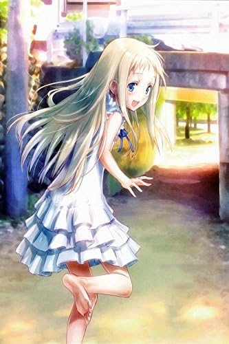 Ano Hi Mita Hana no Namae o Bokutachi wa Mada Shiranai Honma Meiko--Two Size Japanese Anime Home Decor Scroll Poster Fabric Paintings Art Wall Picture