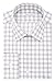 Van Heusen Men's Regular Fit Window Check Spread Collar Dress Shirt