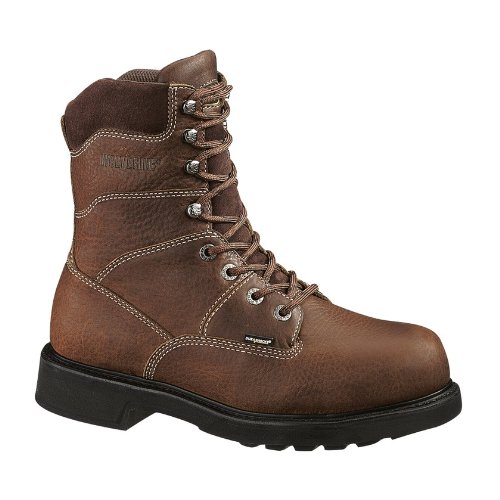 Wolverine Men's Tremor Durashocks Slip Resistant Steel-Toe EH 8 inch Work Boots