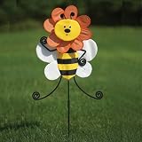 Unique Springtime Garden, Flowerbox Decoration. Indoor/ Outdoor Use. Bright Spring Colors.