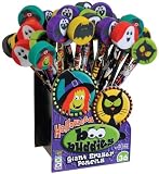 Raymond Geddes, Boo Buddies Pencil with Giant Eraser, 36 Per Display (67309)