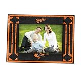 MLB Baltimore Orioles Art Glass Horizontal Frame