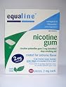 Nicotine Gum, 2 mg., cool mint, 100 pieces
