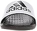 adidas Performance Men's Voloomix M Slide Sandal,Black/White/Black,13 M US