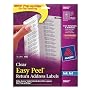 Avery Ink Jet Clear Address Labels, 1/2 X 1-3/4, 2000 Per Pack (AVE8667)