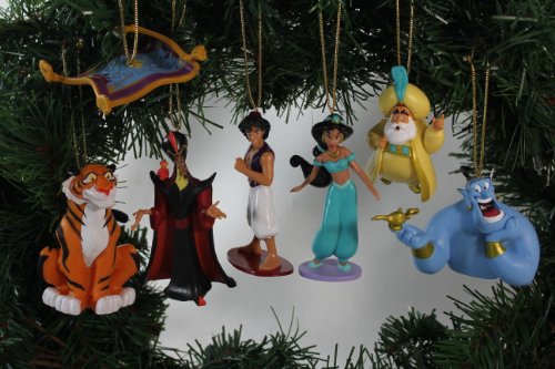 Disney's Aladdin Ornament Set - Limited Availability - (7) Ornaments Included
