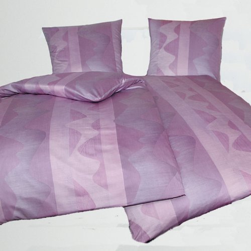 Janine Design Monza 3763/05 Mako-Satin Bettw&auml;sche Gr&ouml;&szlig;e 135/200 und 80/80 cm
