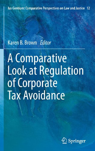 A Comparative Look at Regulation of Corporate Tax Avoidance: 12 (Ius Gentium: Comparative Perspectives on Law and Justice)