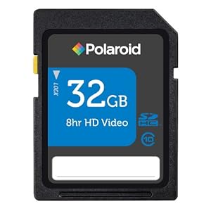 Polaroid 32 Gb Sdhc Flash Memory Card P-sdhc32g10-efpol