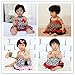 ANDI ROSE Baby Girls Toddlers Newborn Infant Cotton Lovely Dress|Baby Bloomer(2PCS)