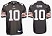 Brady Quinn Cleveland Browns #10 Authentic Reebok NFL Football Jersey (Brown)