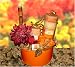 Glamorous Evening. Candle Gift Basket with a Greeting Card.