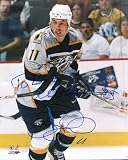 David Legwand Autographed/Hand Signed Nashville Predators 8x10 Photo