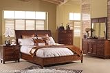 Somerton Home Furnishings Runway Bedroom Sleigh Bed Set
