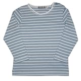 Lana naturalwear Baby - Mädchen Babykleidung/ Shirts, Gr. 86/ 92 (aqua / wei) (aqua / wei)