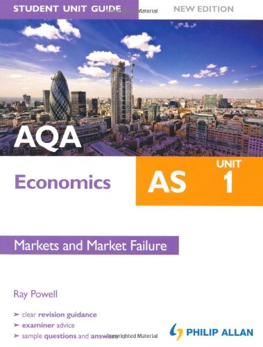 AQA AS Economics Student Unit Guide: Markets and Market Failure: Unit 1
