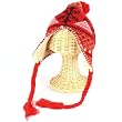 Winter Ski Baby 0-1 Knit Trapper Beanie Lined Hat Red