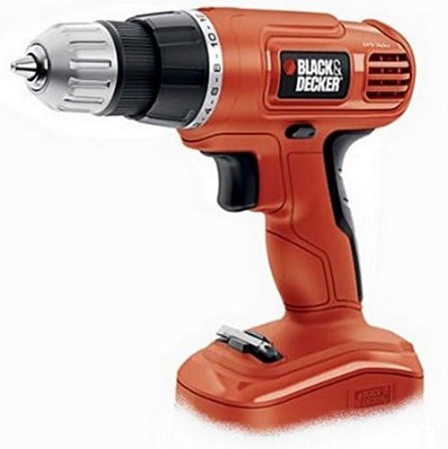 Black & Decker 9.6 Volt Cordless Drill Driver 24 Position Clutch (Bare Tool)