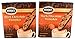 Nonnis Limited Edition Dark Chocolate Pumpkin Biscotti Individually Wrapped (Pack of 2) 8 Cookies in Each Box 16 Total