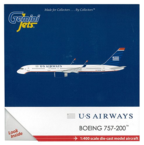 Gemini Jets US Airways 757-200W Aircraft (1:400 Scale)