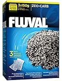 Fluval Zeo-Carb, 150 Gram, 3-Pack Nylon Bags