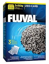 Fluval Zeo-Carb, 150 Gram, 3-Pack Nylon Bags
