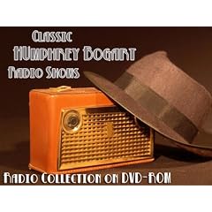 38 Classic Hollywood Actor Humphrey Bogart Old Time Radio Broadcasts on DVD (over 19 hours 59... by 