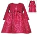 Rare Editions Toddler Girls 2T-4T 2-Piece RED SEQUINED METALLIC EMBROIDERED Special O...