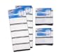 Clorox 6-Piece Kitchen Dishcloth/Towel Set White with Black Accents