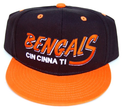 Vintage Cincinnati Bengals Flatbill Snapback Cap Hat