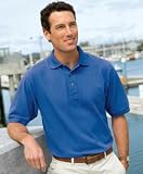 Port Authority tall short sleeve pique knit sport shirt(TLK420)