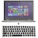 CaseBuy® 2-in-1 Black Soft Silicone US Layout Keyboard Skin Cover + 13.3-Inch High Definition Screen Protector Guard Film Cover Skin for Lenovo Yoga 3 Pro Windows 8 Convertible Ultrabook Tablet - Retail Packaging
