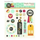 Simple Stories 24/7 Decorative Metal Brads