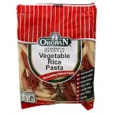 OrgraN Vegetable Rice Multi-Color Pasta, 8.8 oz packages(Pack of 9)