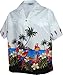 Womens Parrots Beach Border Hawaiian Shirt