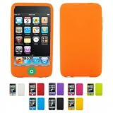 ORANGE Apple iPod Touch 3 3G 3rd Generation 16GB 32GB 64GB CANDY Silicone Case Skin Cover+ Free Screen Protector