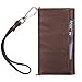 iPhone 6 6s Wallet Case, True Color Premium Leatherette Wristlet Clutch Folio Tri-Fold Wallet Purse Case Cover - Bronze