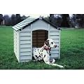 Large Strong Durable Plastic Dog Cats Pets Kennel / Winter House