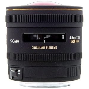 Sigma 4.5mm f 2.8 EX DC HSM Circular Fisheye Lens for Sony Alpha Digital SLR Cameras by 