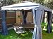 BLUE 10ft x 10 ft Deluxe Aluminium Garden Furniture Outdoor Garden Room / Gazebo / Hot Tub Spa Surround / Wedding Party Tent Marquee