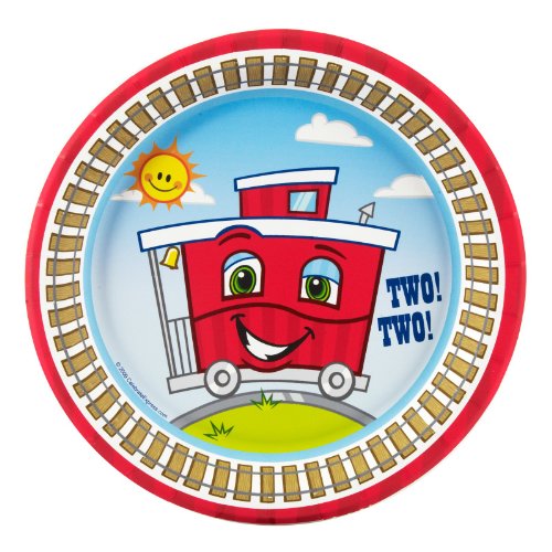 Two-Two Train 2nd Birthday Party Supplies