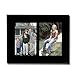 Adeco 2 Openings Decorative Black Wood Wall hanging or Desktop Table Top display Couple Picture Photo Frame - Made to Display Two 4x6 Photos
