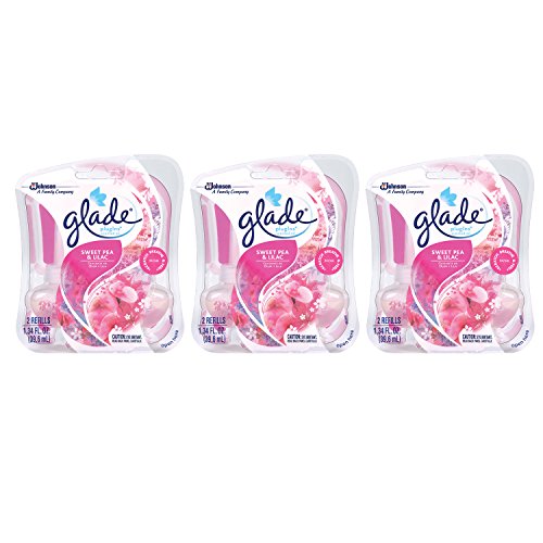 Glade Piso Refills Sweet Pea and Lilac, 3 Count