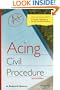 Acing Civil Procedure (Acing (Thomson West))