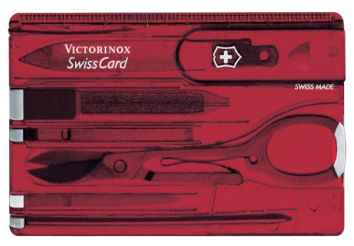 Victorinox SwissCard Rubin, rot, 0.7100.T