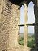 Detail of Window in Weobley Castle, Gower Peninsula, West Glamorgan, Wales, United Kingdom Photographic Poster Print by Julia Bayne, 12x16