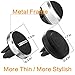 Car Mount ,Ubegood [Car Mount Holder] Magnetic Cradle-less Universal Car Air Vent Mount Holder for Nexus 5x / Nexus 6P / iPhone 6s / 6/6s Plus and Andriod Cellphones (Silver)