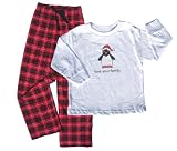 Santa's Helper Penguin Matching Family Christmas Cotton Clothing Sets for Adults and Coordinate with Playwear sets for Children