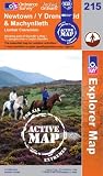 Newtown, Llanfair Caereinion (OS Explorer Map Active)